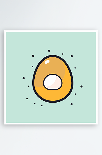 鸡蛋图标元素素材图片