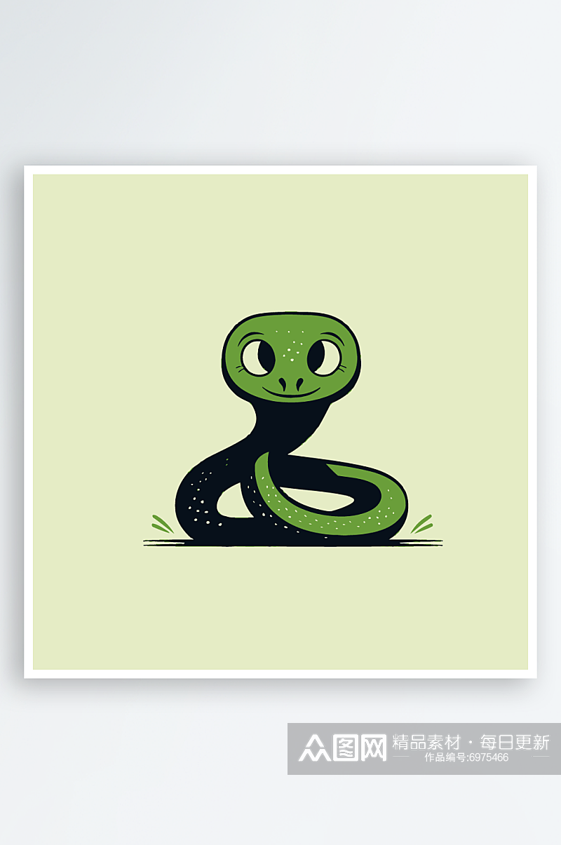 卡通蛇动物素材图片素材