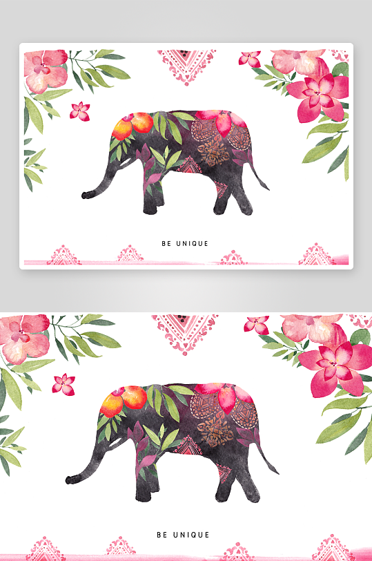 婚礼主题舞台背景模版-众图网