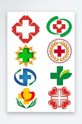 医院十字标志设计