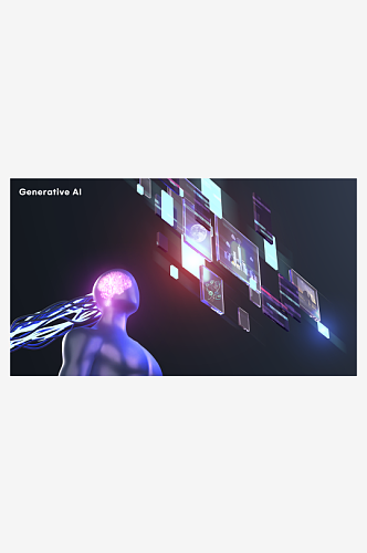 AI人工智能科技抽象banner