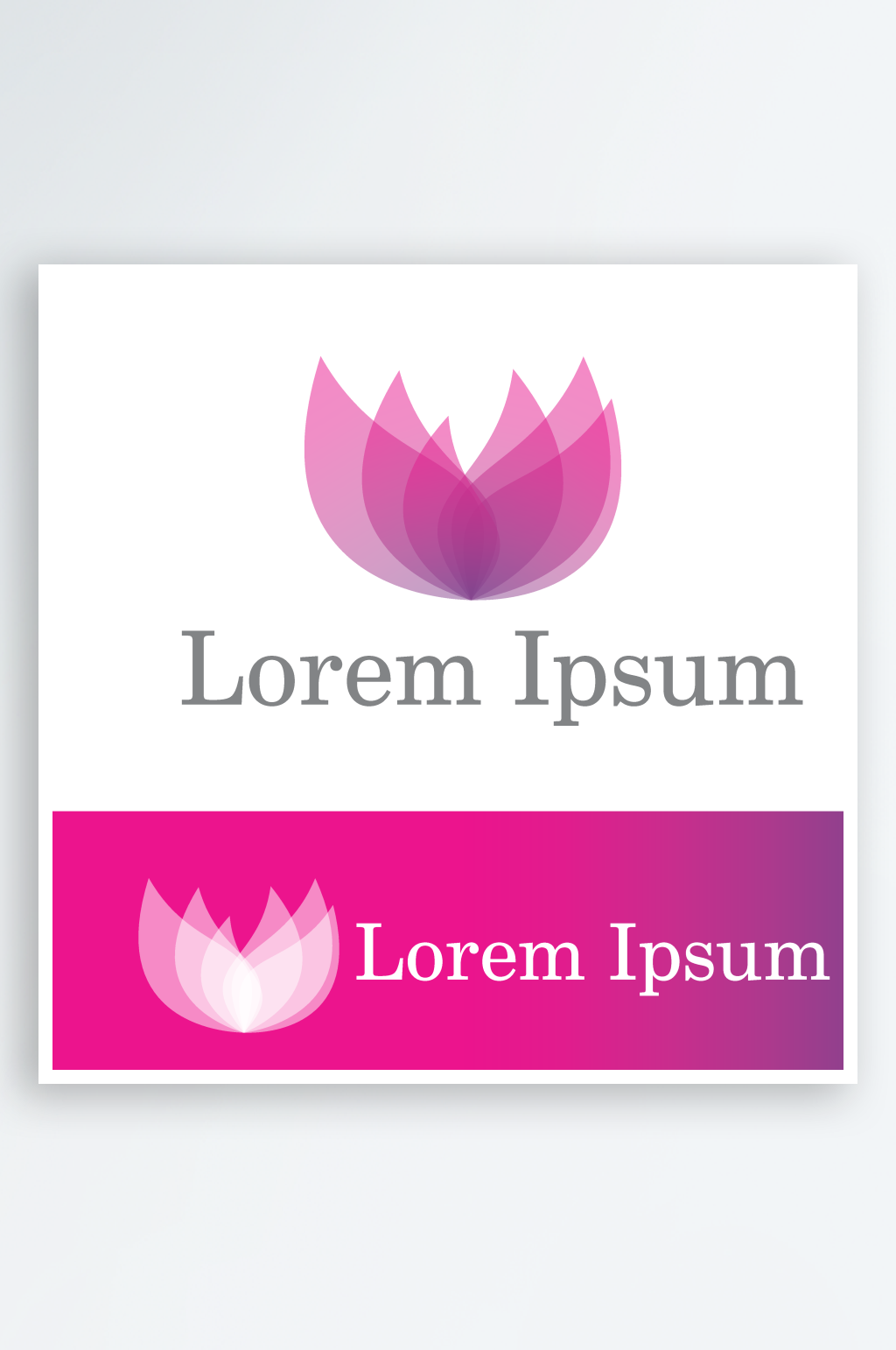 矢量蝴蝶标志logo模版素材素材