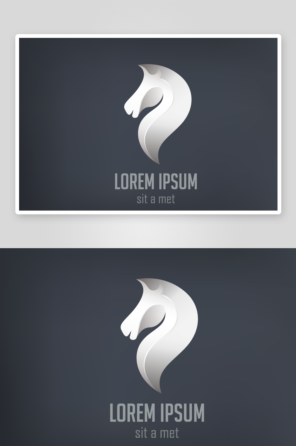 手绘矢量标志logo模版素材