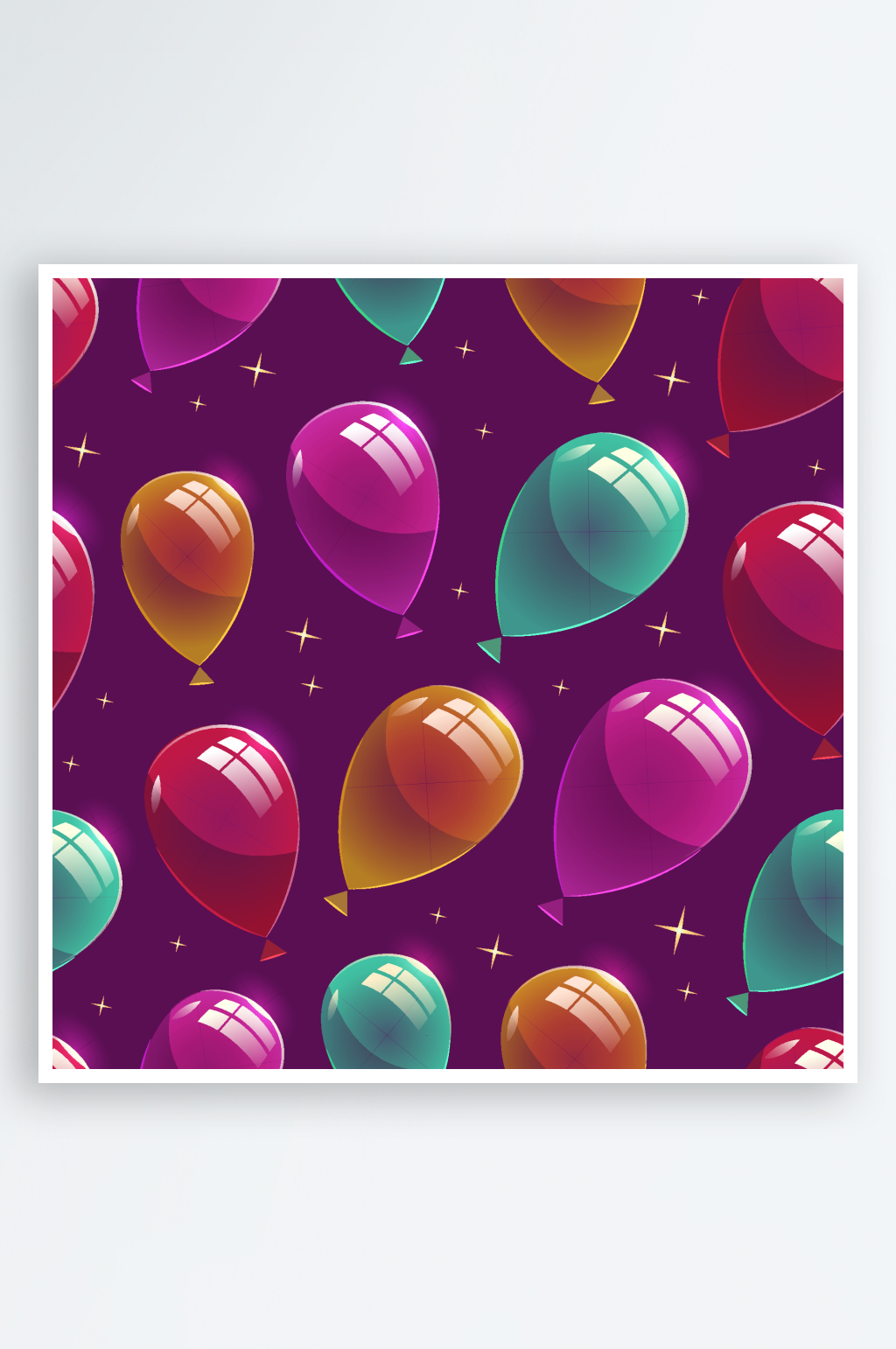 矢量生日背景卡片素材素材