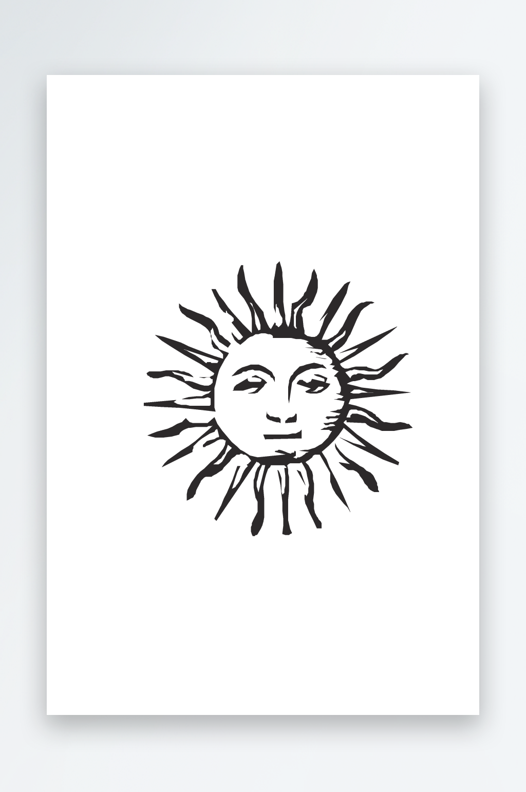矢量太阳图标素材素材