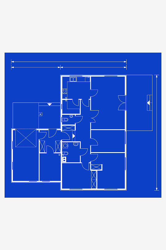 矢量建筑插画素材