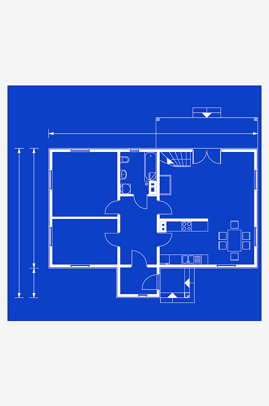 矢量建筑插画素材