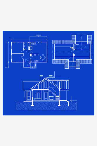 矢量建筑插画素材