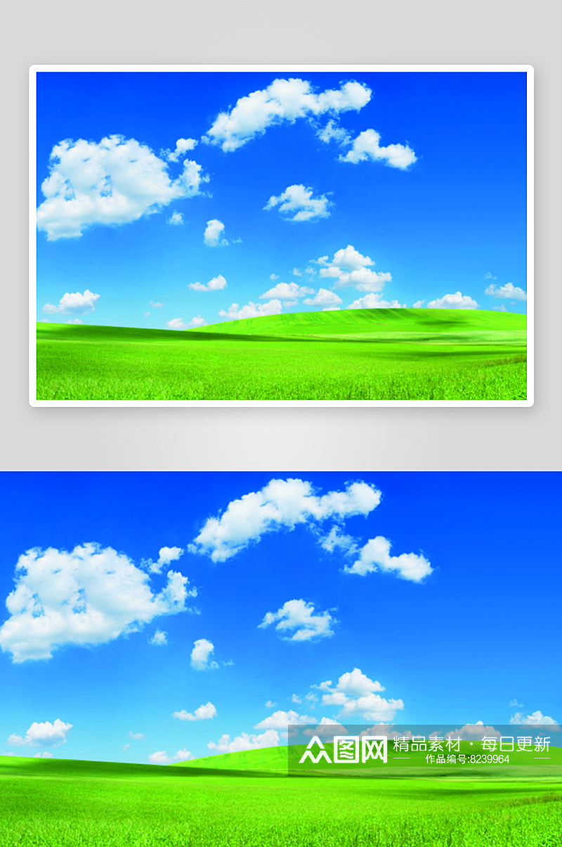 蓝天白云拍摄背景图照片素材