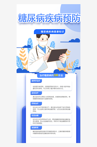 医生医疗健康科普宣传知识海报