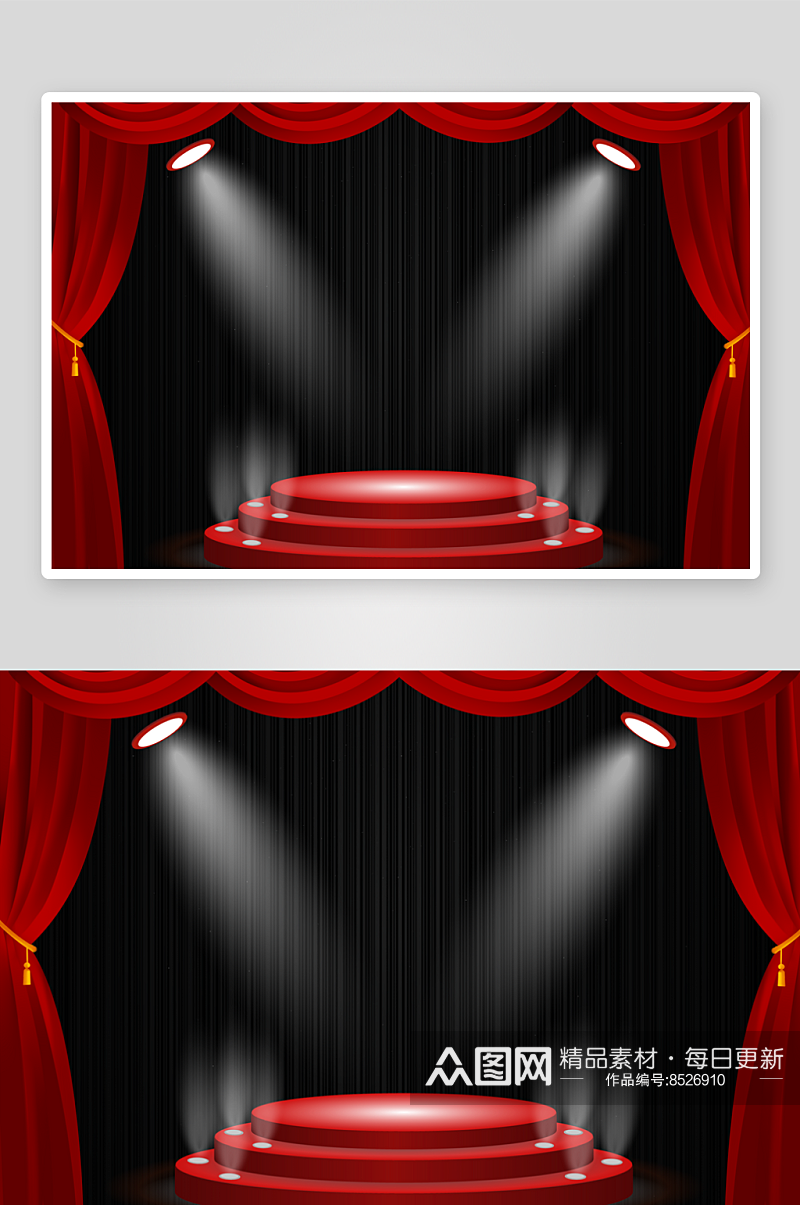 舞台灯光背景设计图素材