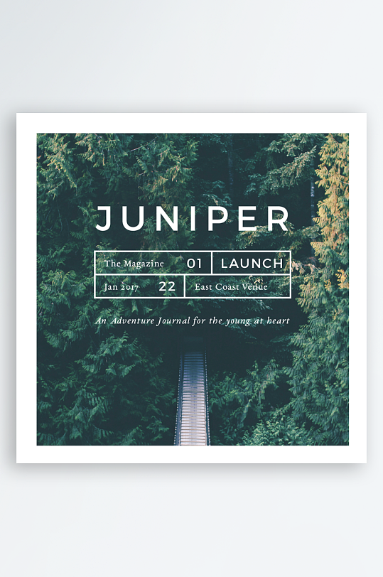 欧美北欧Ins风简约时尚杂志风海报排版