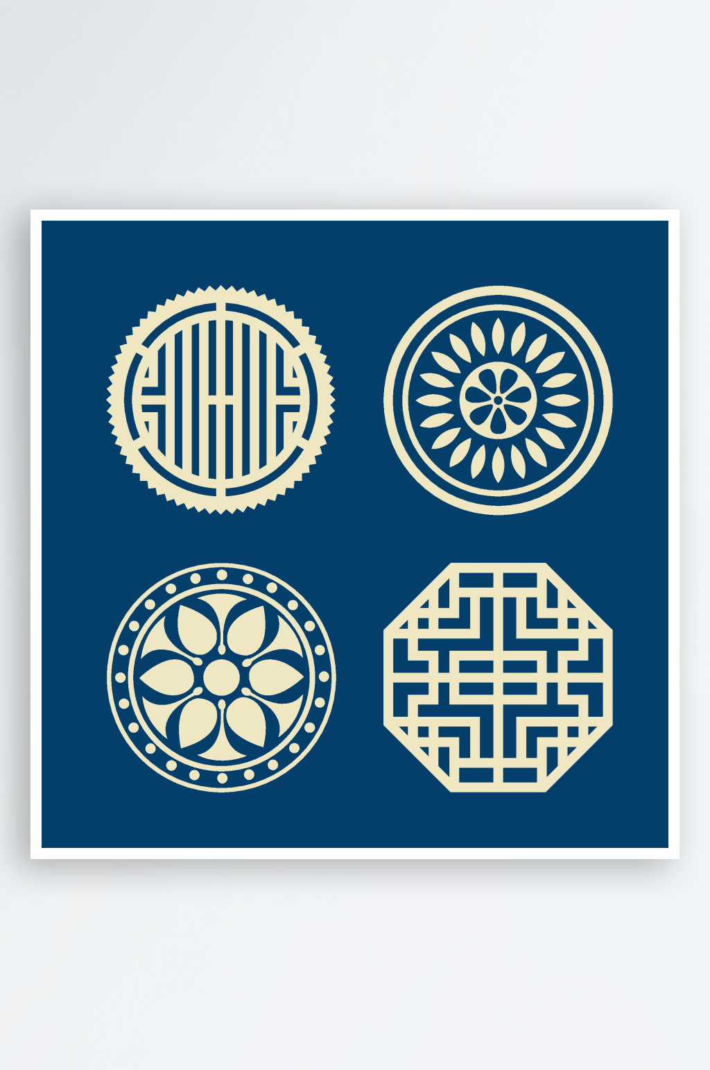 古典边框免抠素材素材