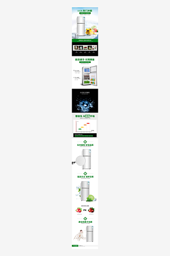 冰箱产品介绍详情页