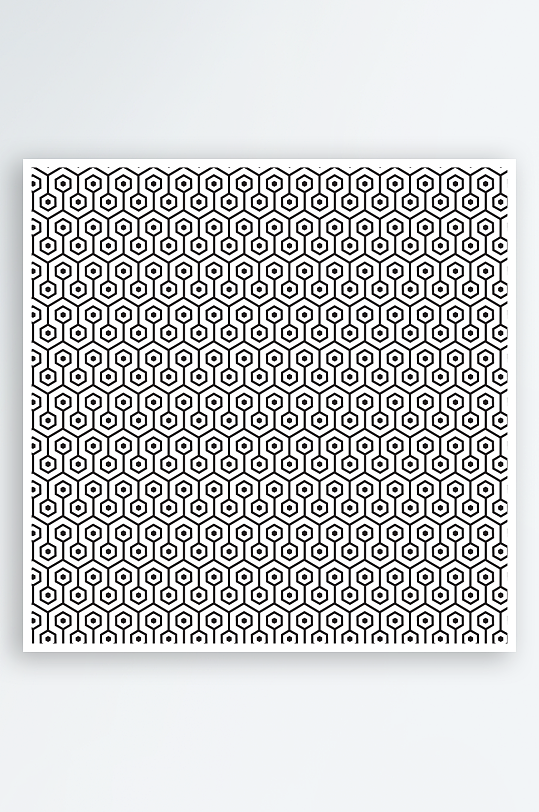 现代抽象黑白几何图案底纹背景AI