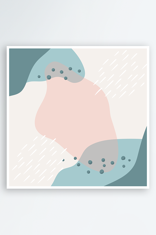 现代简约北欧ins清新艺术抽象背景