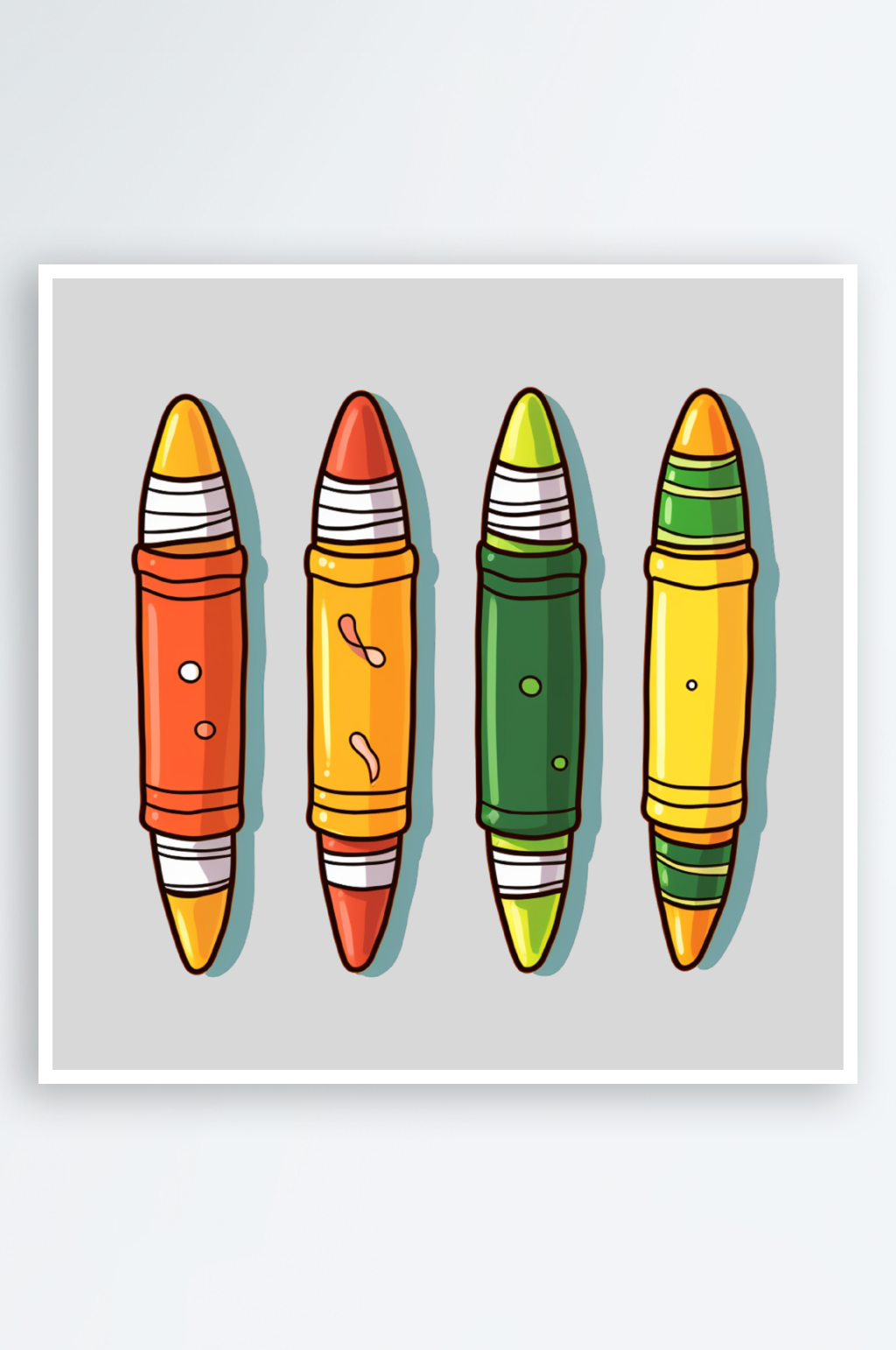 蜡笔卡通插画素材_蜡笔卡通插画模板_蜡笔卡通插画设计图片免费下载-众图网