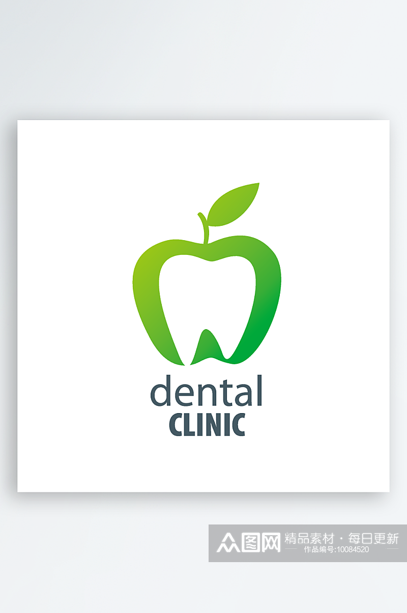 矢量牙医牙科logo素材素材