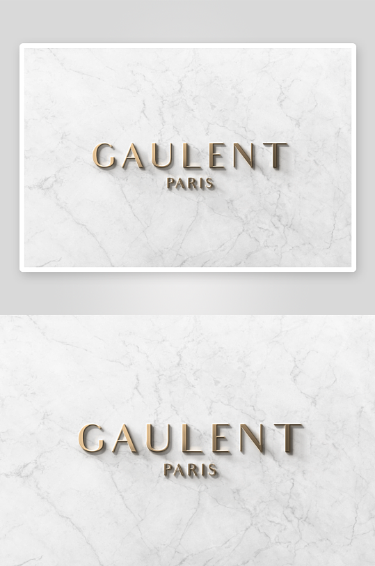 豪华3D金属不锈钢立体字徽标发光字海报-众图网