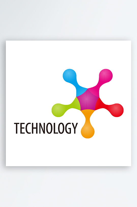 矢量科技标志logo素材