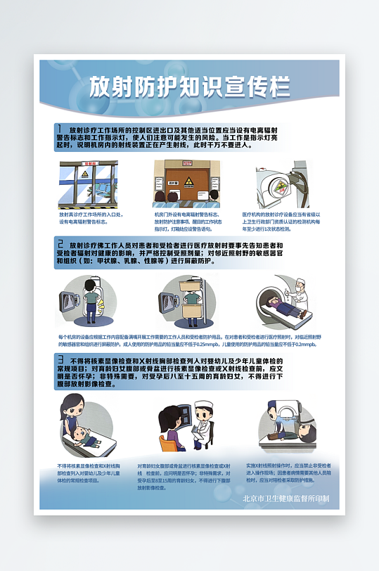 放射防护知识宣传栏