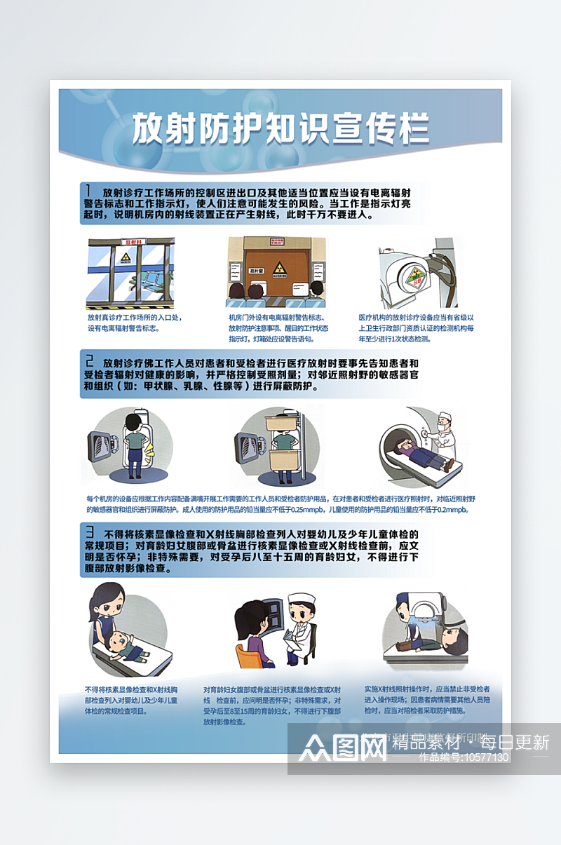 放射防护知识宣传栏素材