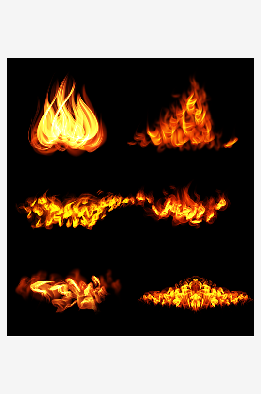 火焰火焰图标火焰素材