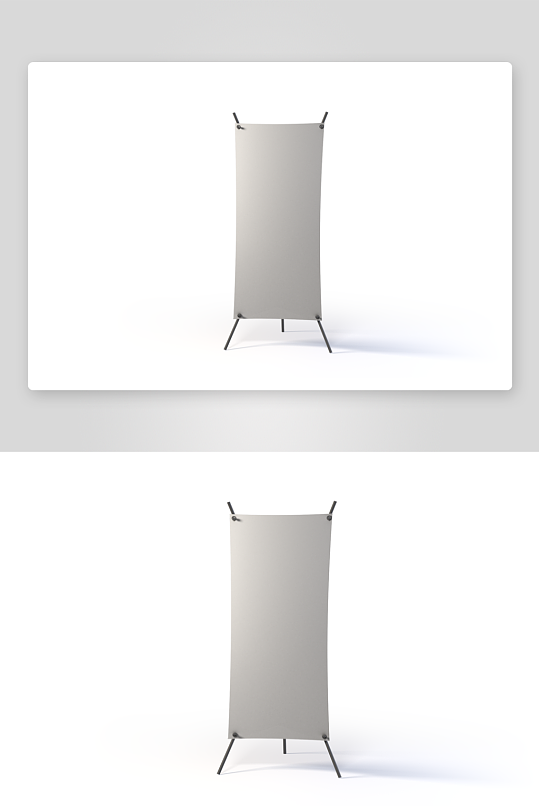 展架智能样机智能贴图素材-众图网