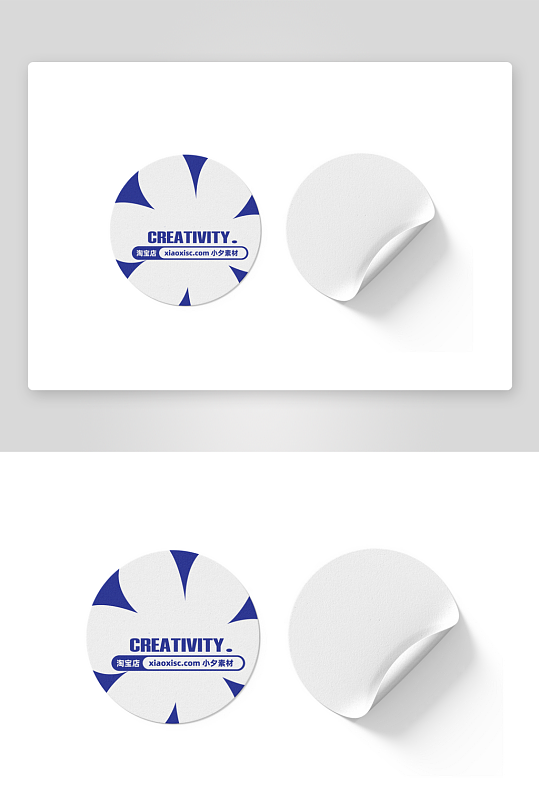 贴纸智能样机智能贴图素材-众图网