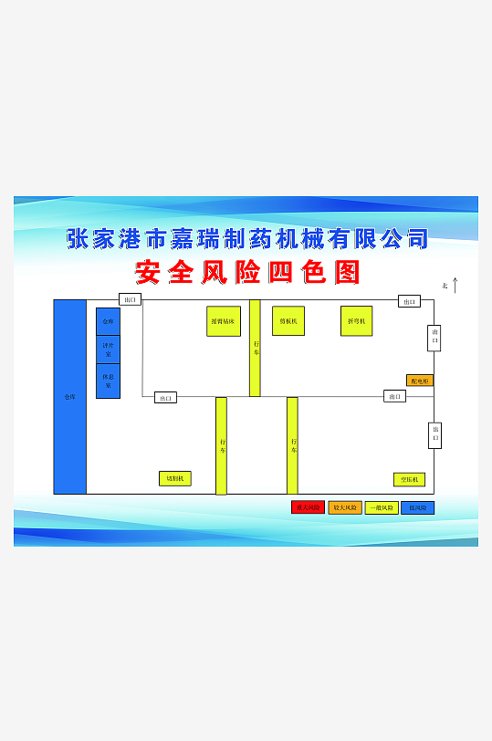 企業(yè)安全風(fēng)險(xiǎn)四色圖