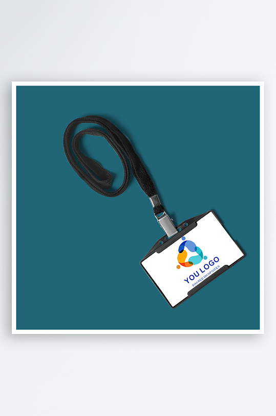 工作证工牌样机贴图-众图网