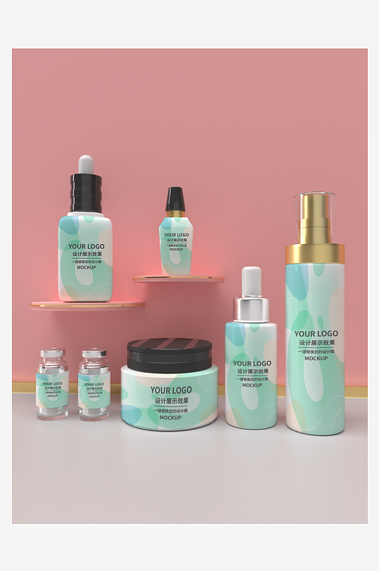 清新包装样机设计-众图网