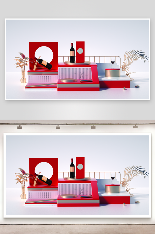 清新包装样机设计-众图网