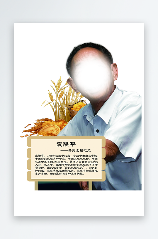 人物介紹人物展板