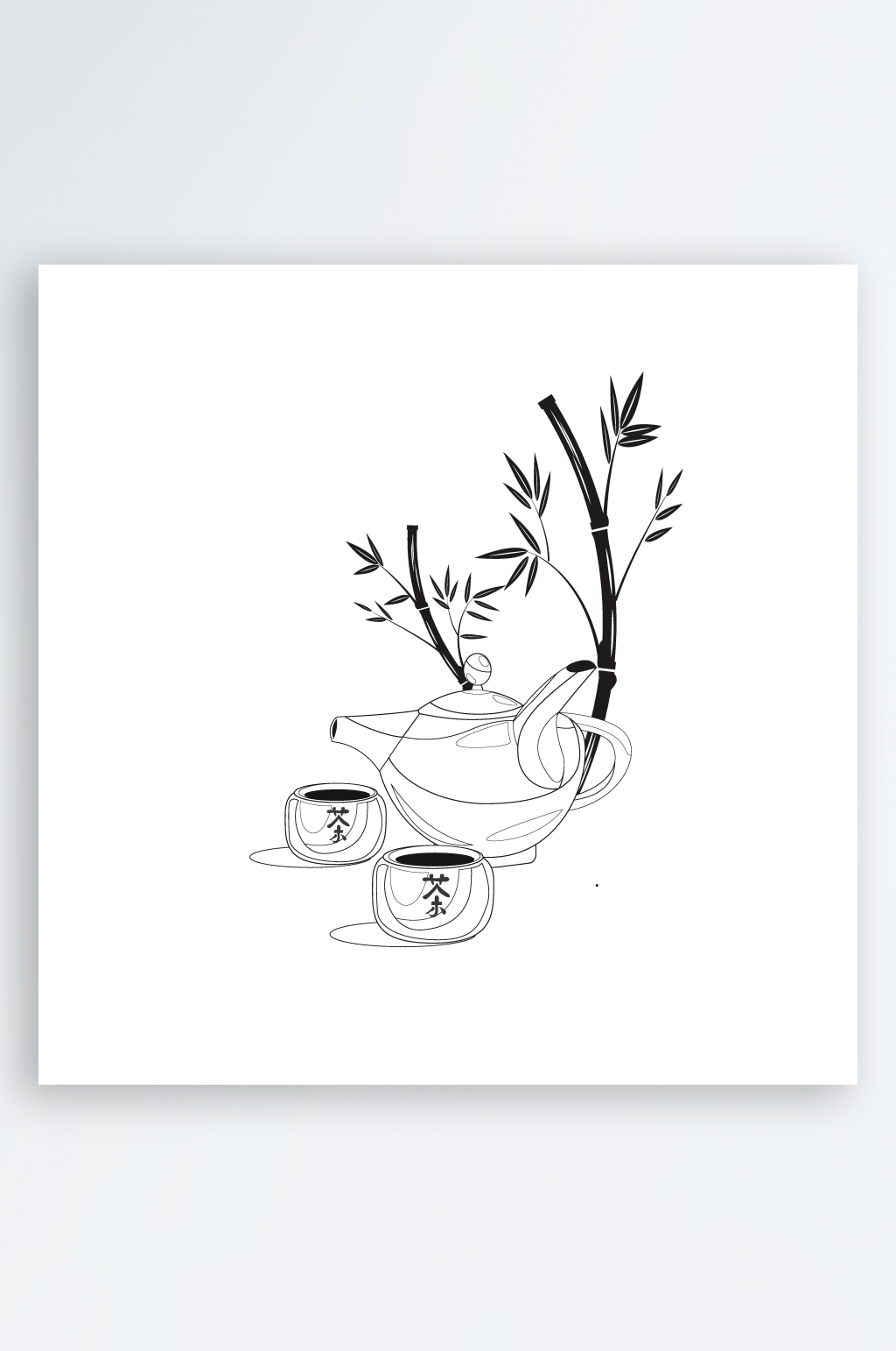 AI矢量中式花纹元素素材