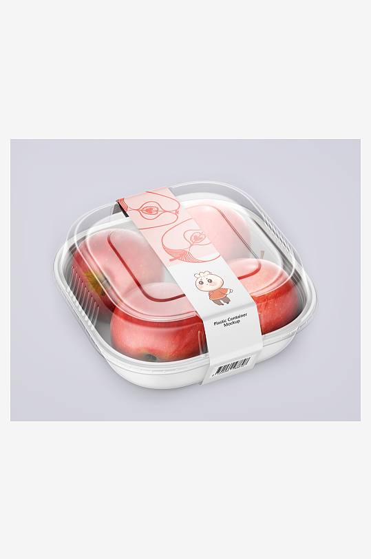 清新食品包装样机设计-众图网