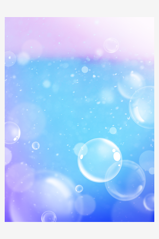 梦幻气球背景元素-众图网