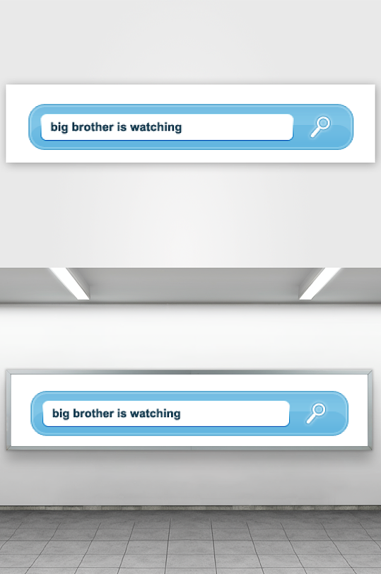 创意搜索框UI设计-众图网