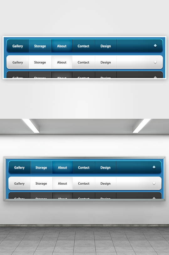 创意搜索框UI设计模板-众图网