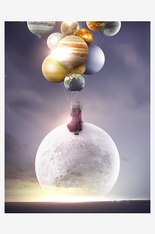 创意星球创意广告设计图