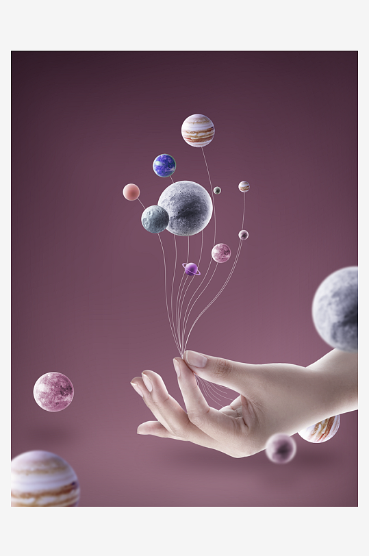 创意星球创意广告设计图