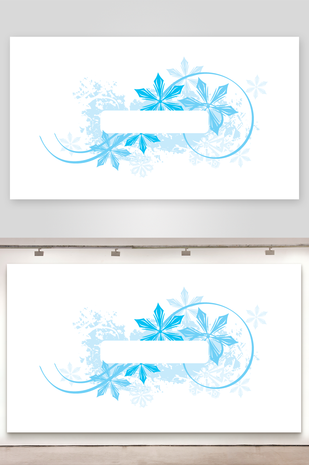 矢量欧式单色花纹边框素材素材