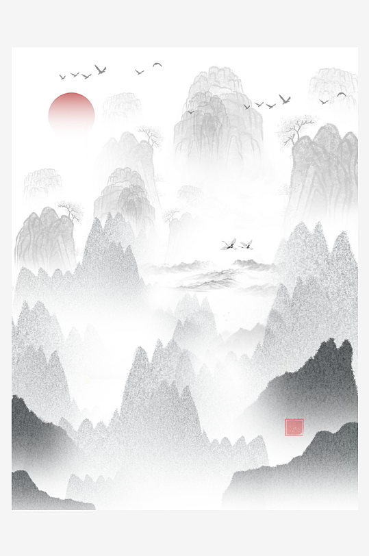 創(chuàng)意大氣中式古風(fēng)背景