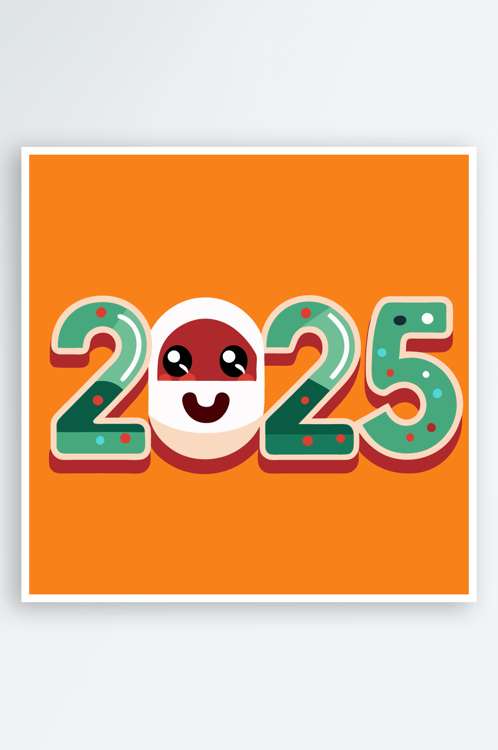 卡通字母矢量2025年字体素材