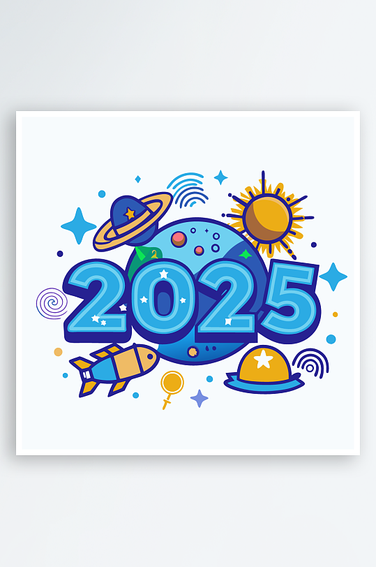卡通字母矢量2025年字体