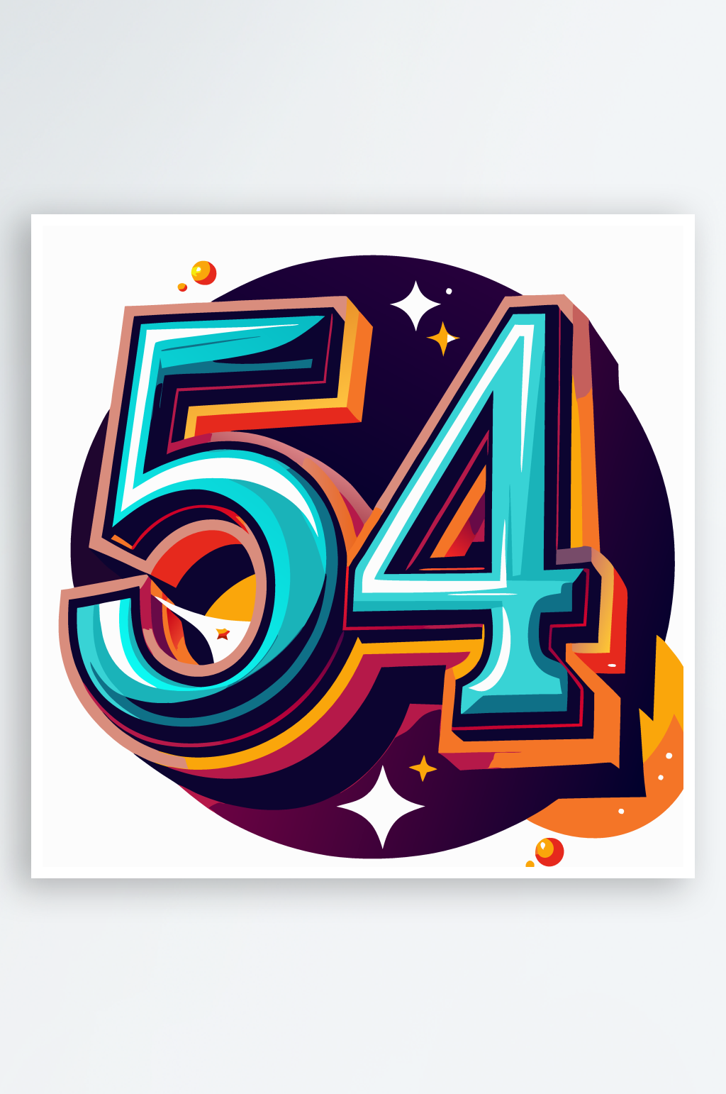 卡通字母矢量54字体素材