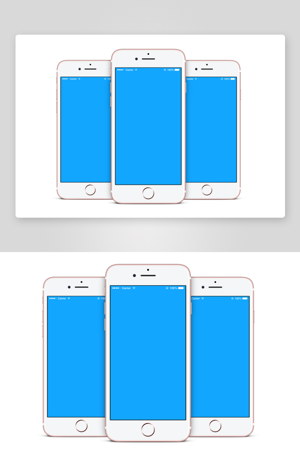 app移动UI手机端样机素材