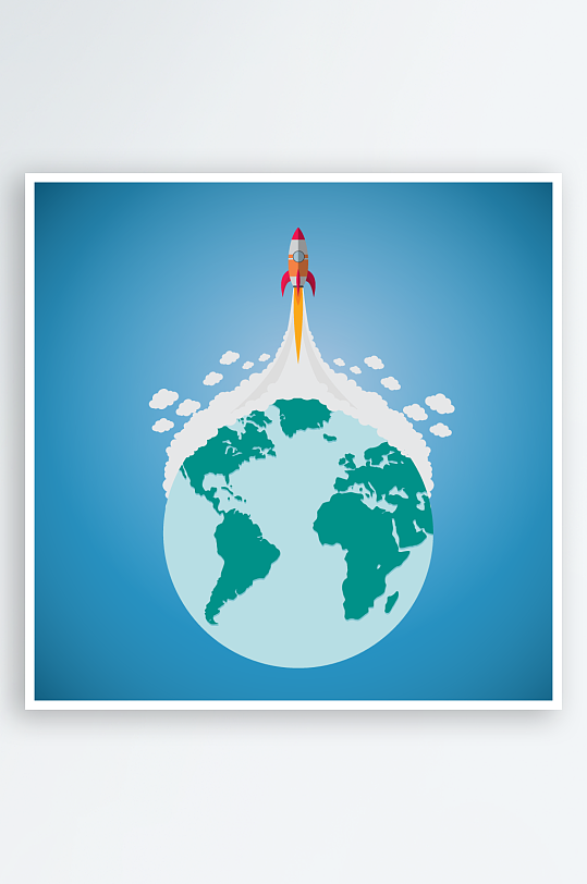 宇宙星球外太空探索飞船火箭卫星行星素材