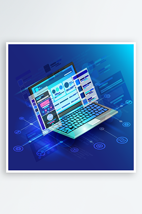 创意矢量计算机元素设计素材下载-众图网