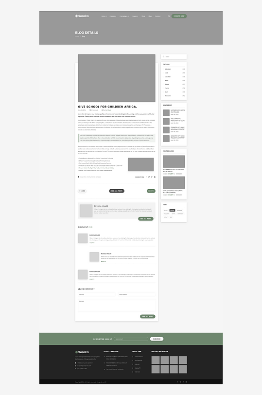 创意网页网站宣传首页模版-众图网